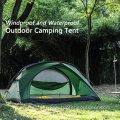 1.9kg green outdoor camping false double tent